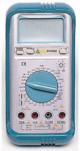 山創儀表系列DT-9808型3 1/2位數字萬用表產品介紹
